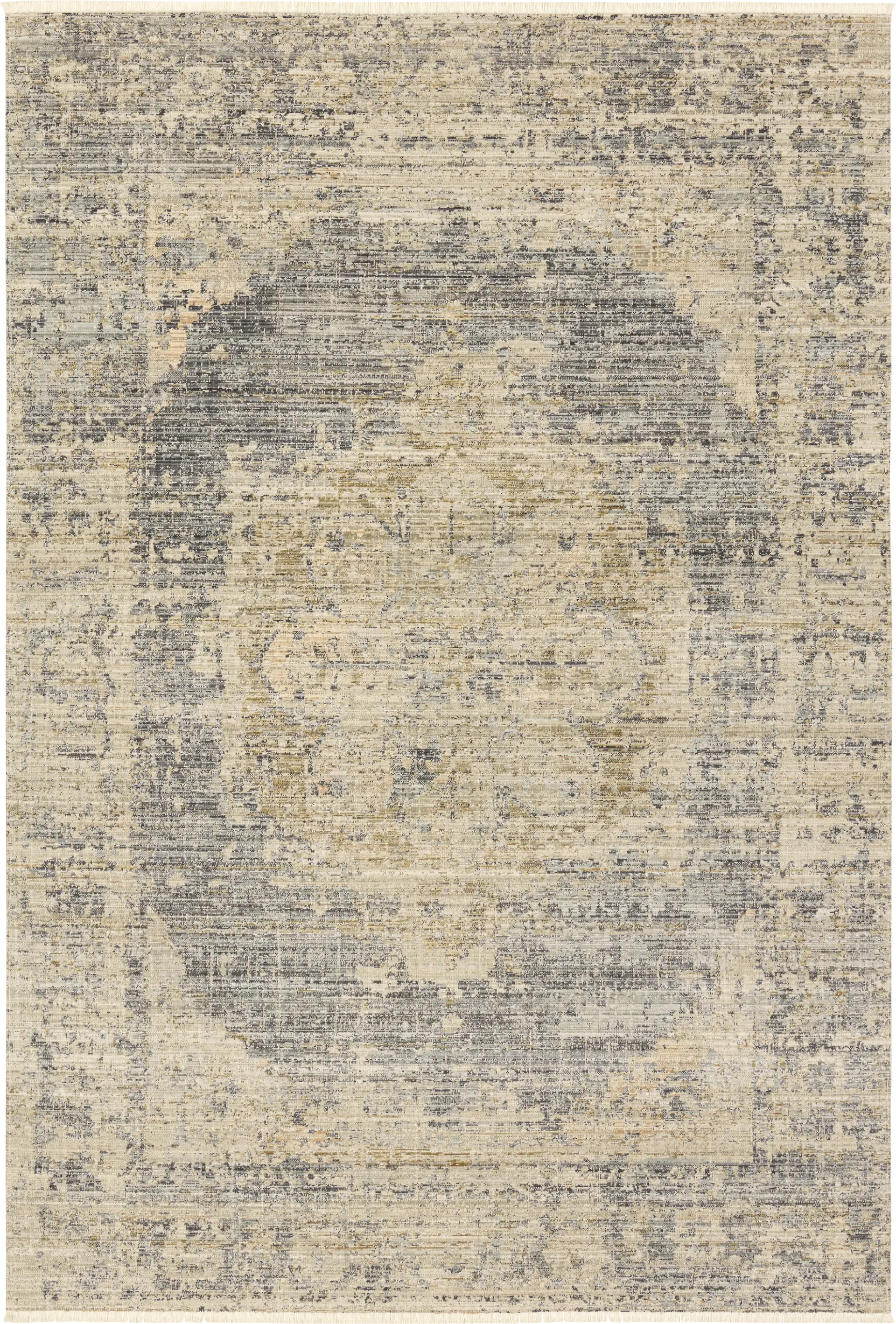 Kamal Gray 5' x 7'10 Indoor/Outdoor Rug