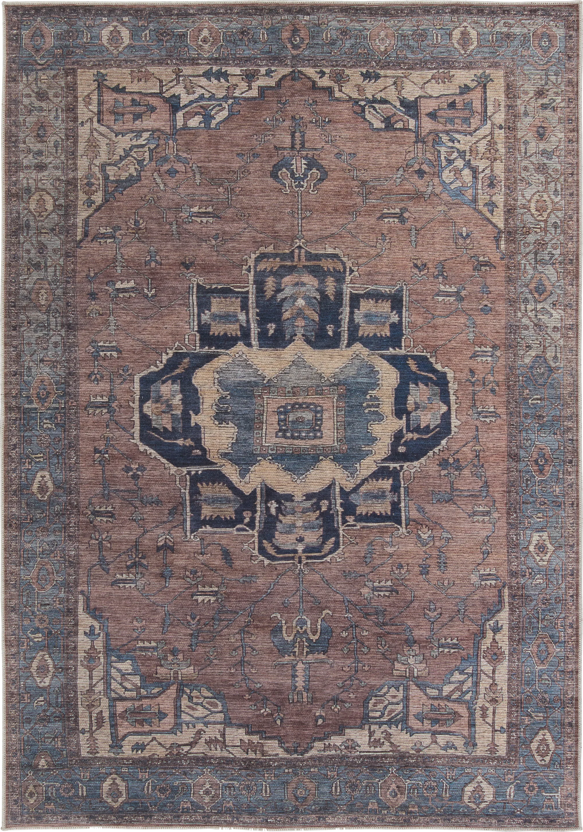 Gosa Brown 7'10 x 10' Rug - Thumbnail - Image 1