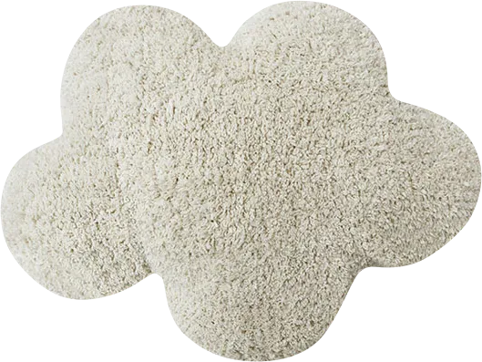 Kids Natural Clouds Floor Pillow - Image 1