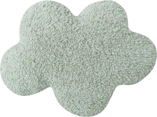 Kids Blue Clouds Floor Pillow