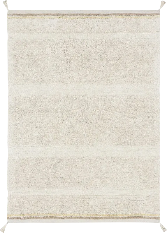 Kids Bloom Natural 6'7 x 9'10 Machine Washable Rug