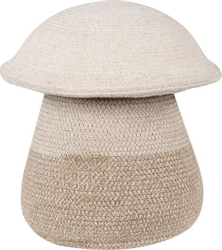 Kids Natural Mama Mushroom Basket - Image 1