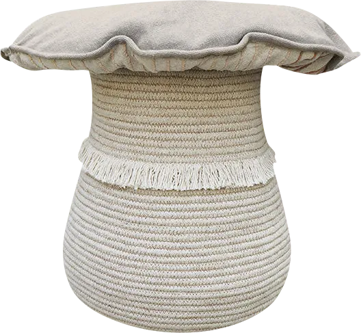 Kids Natural Giant Mushroom Basket - Thumbnail - Image 1