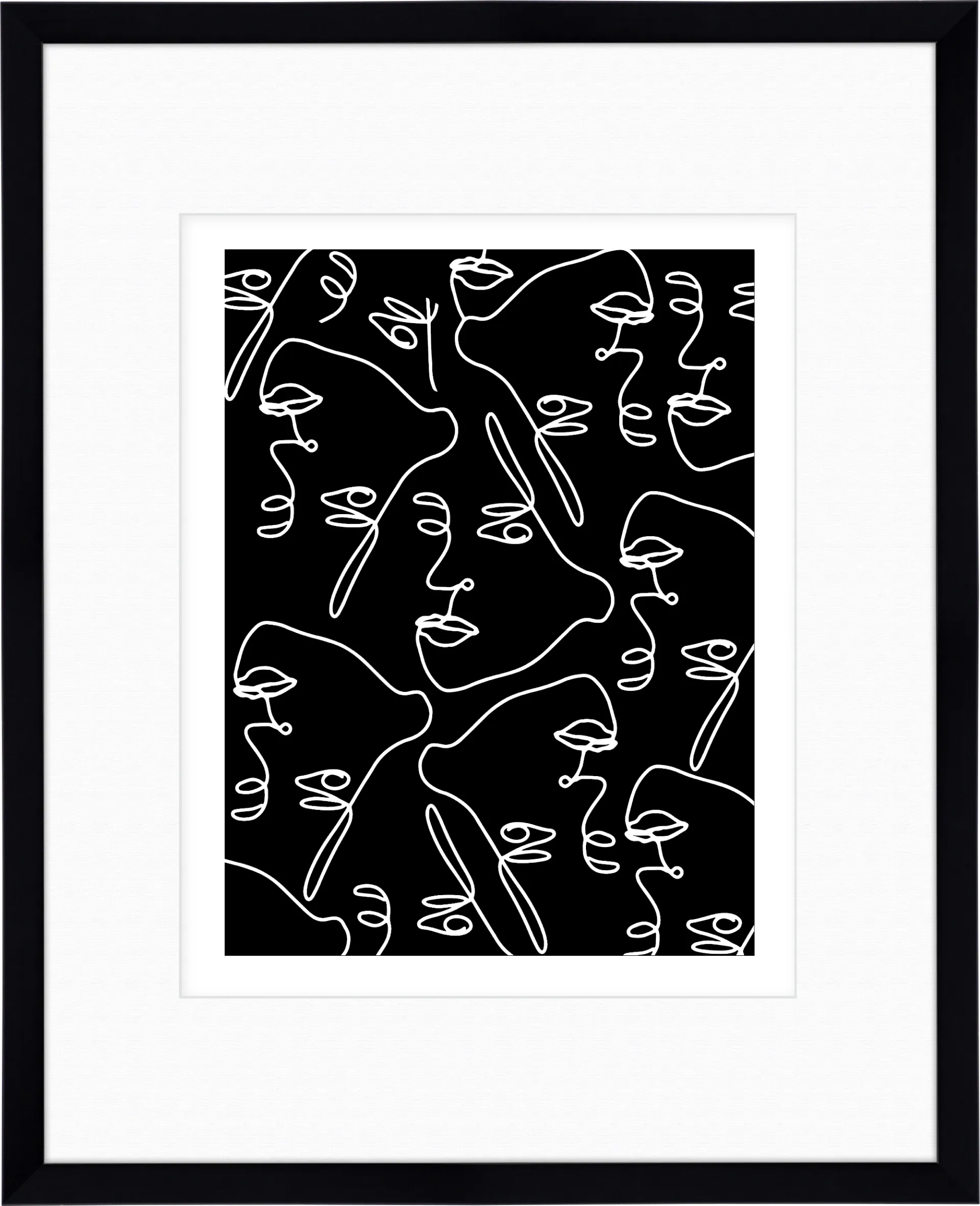 Ejin Black/White Artwork - Image 1