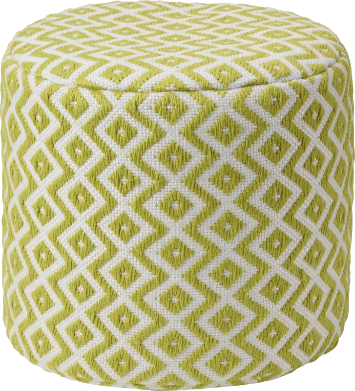 Smiris Green Indoor/Outdoor Pouf