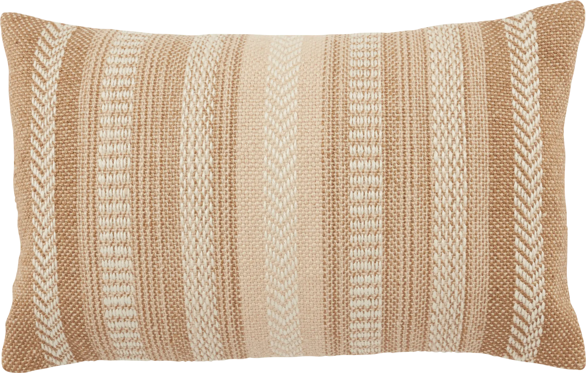 Accentwell Tan Indoor/Outdoor Lumbar Pillow