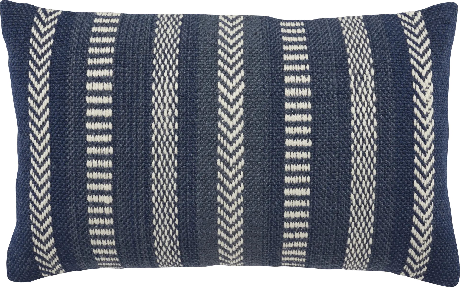 Accentwell Navy Indoor/Outdoor Lumbar Pillow