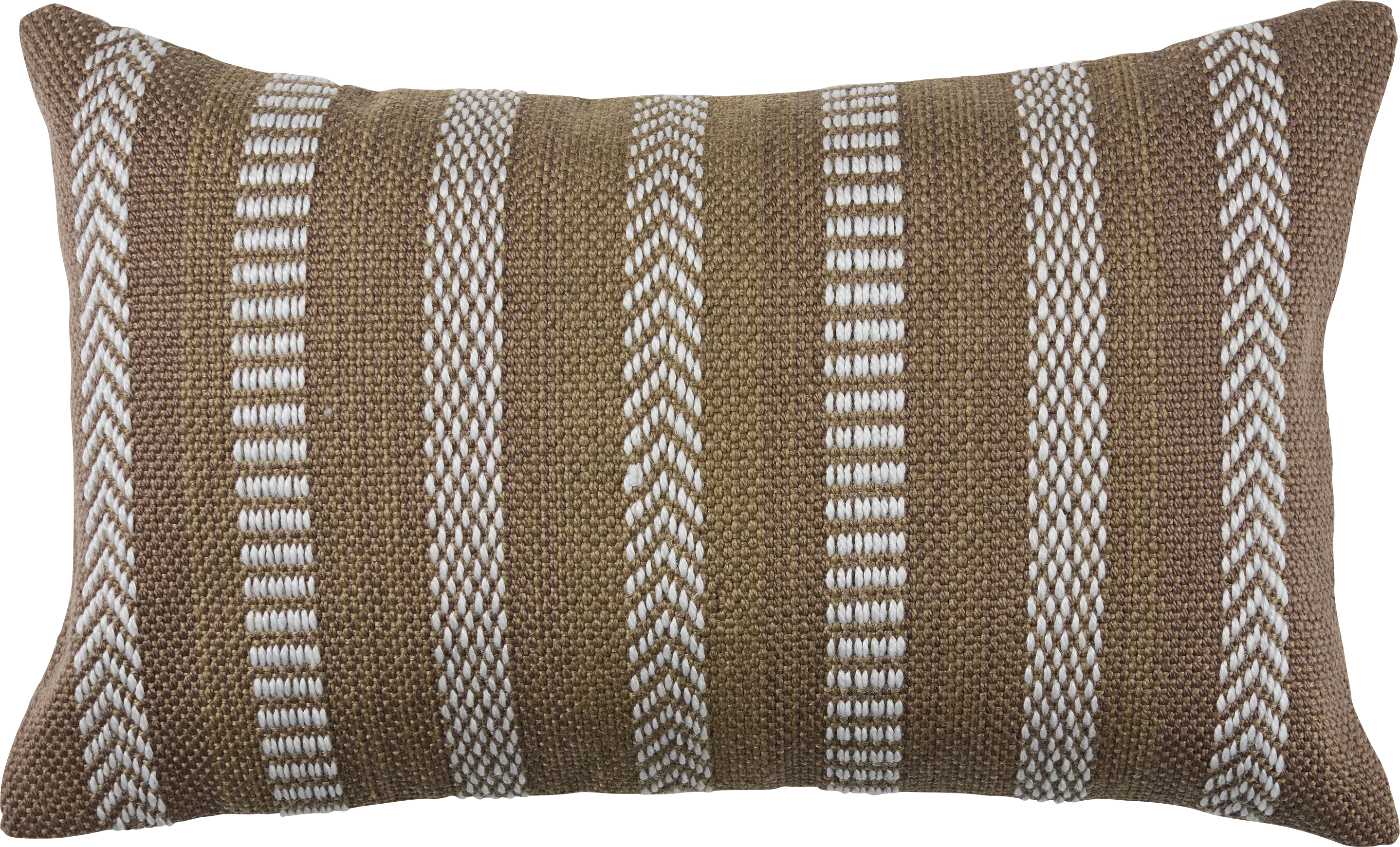 Accentwell Camel Indoor/Outdoor Lumbar Pillow - Image 1
