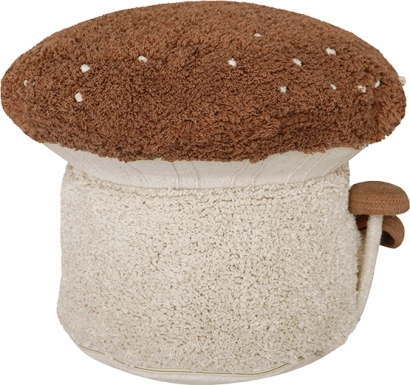Kids Natural Boletus Pouf
