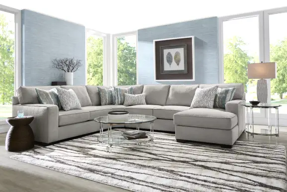 Cynthia Gray 4 Pc Sectional