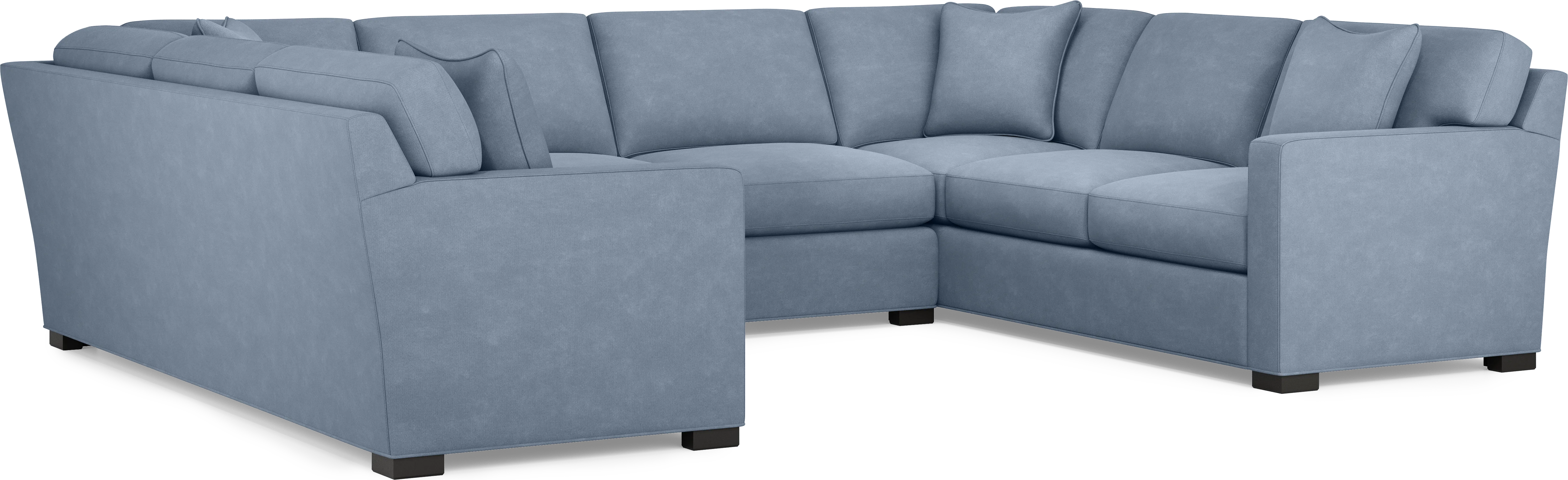 Harmonie Blue 3 Pc Sectional - Thumbnail - Image 1