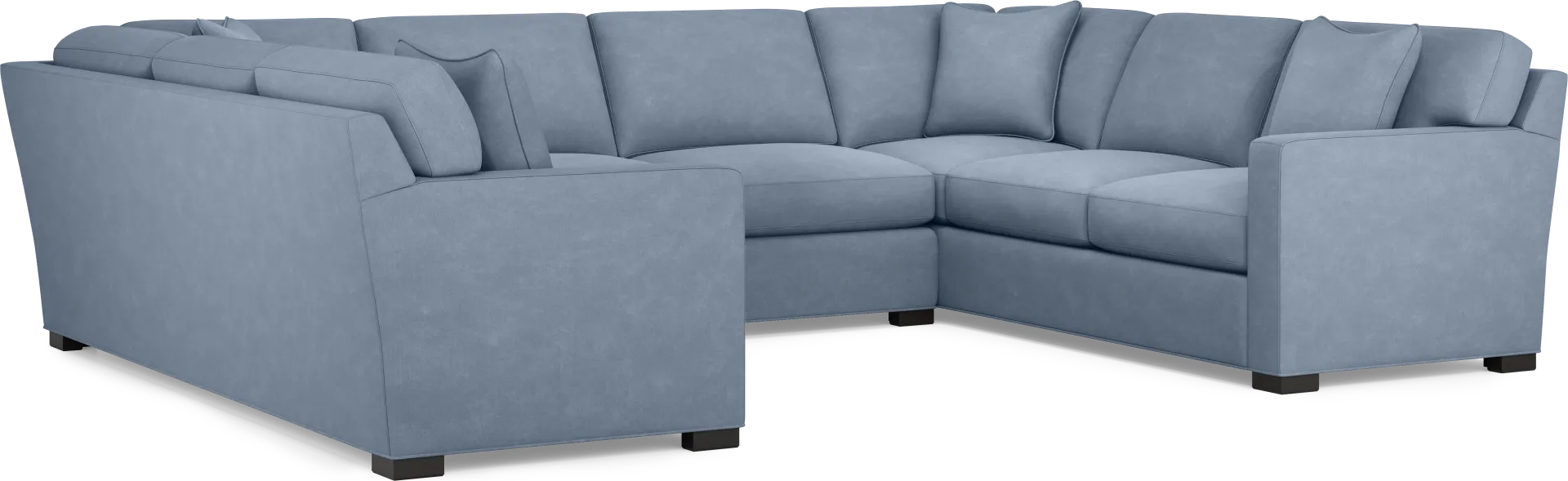 Harmonie Blue 3 Pc Sectional - Image 1