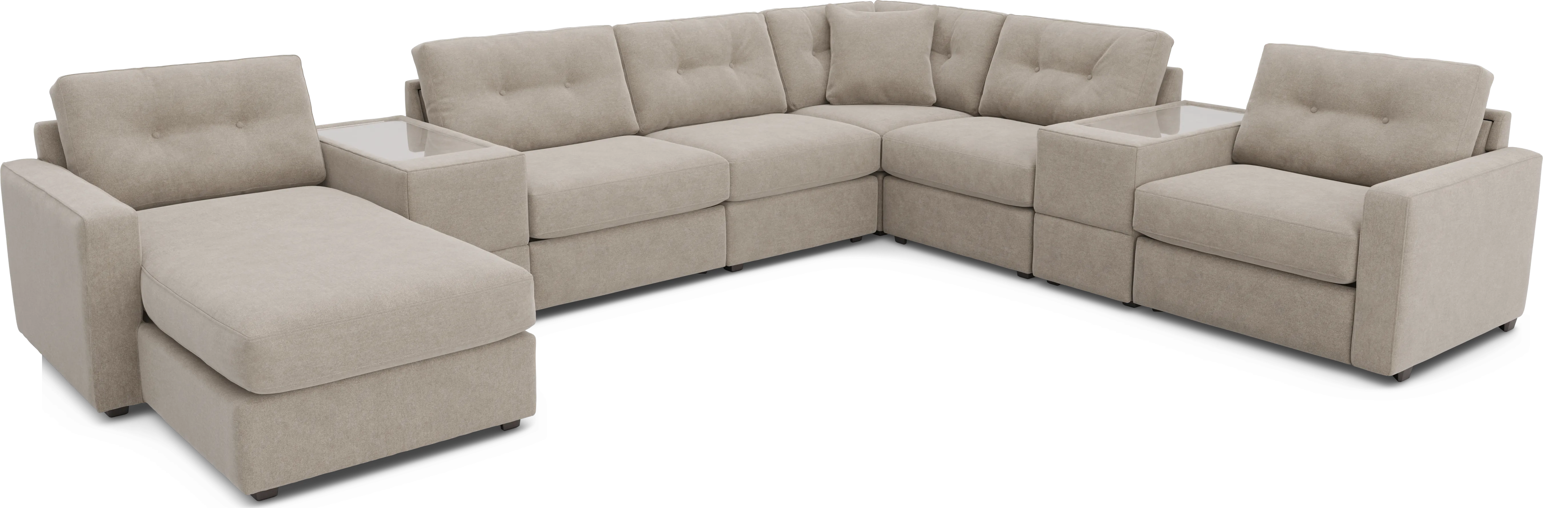 Beige 8 Pc ModularOne - Thumbnail - Image 1