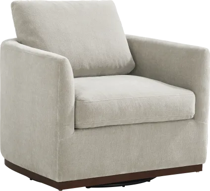 The Flow Gray Accent Chair