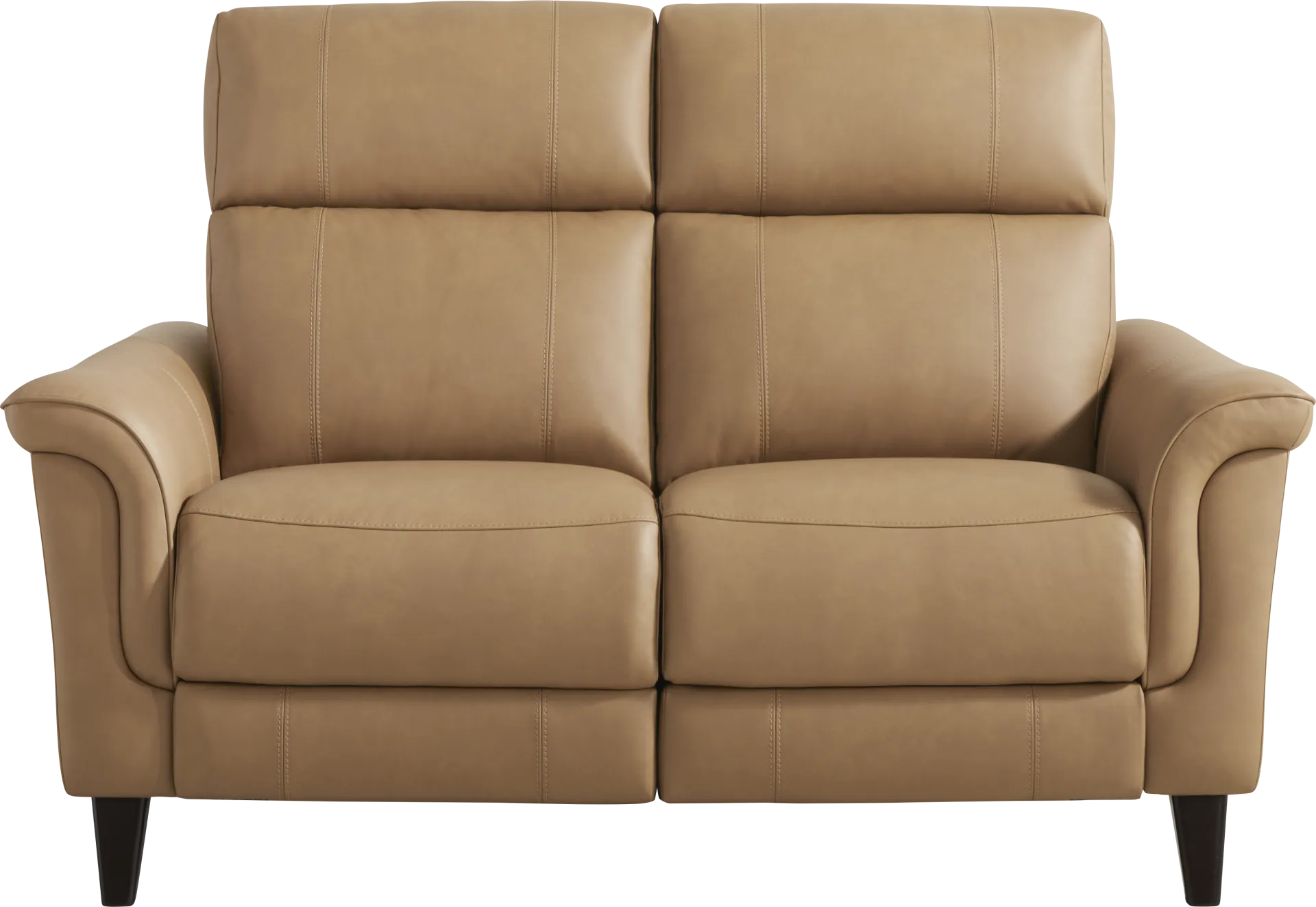 Antonella Tan Leather 3 Pc Dual Power Reclining Living Room - Image 11