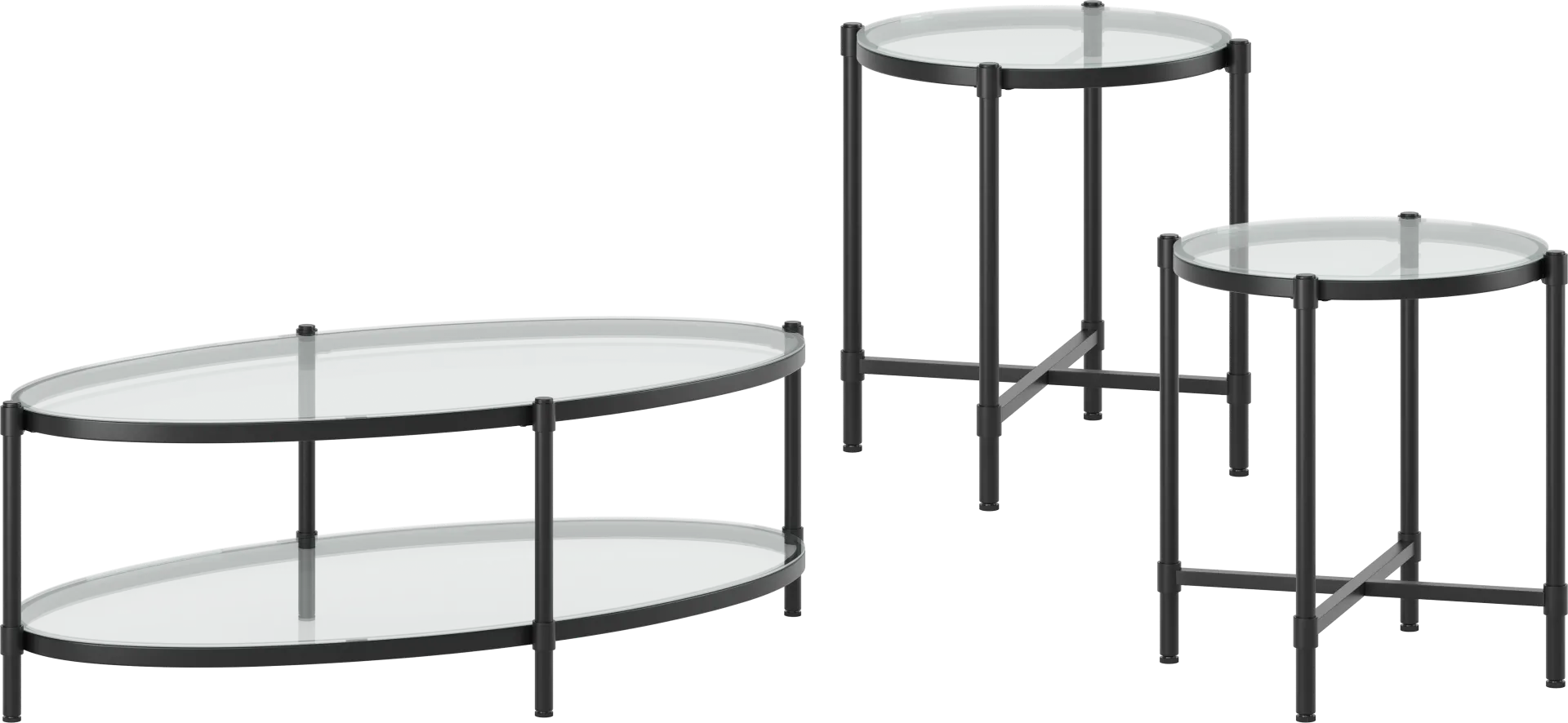 Cooper Blue 7 Pc Living Room - Image 7
