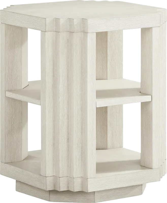 Royal Park Ivory Chairside Table
