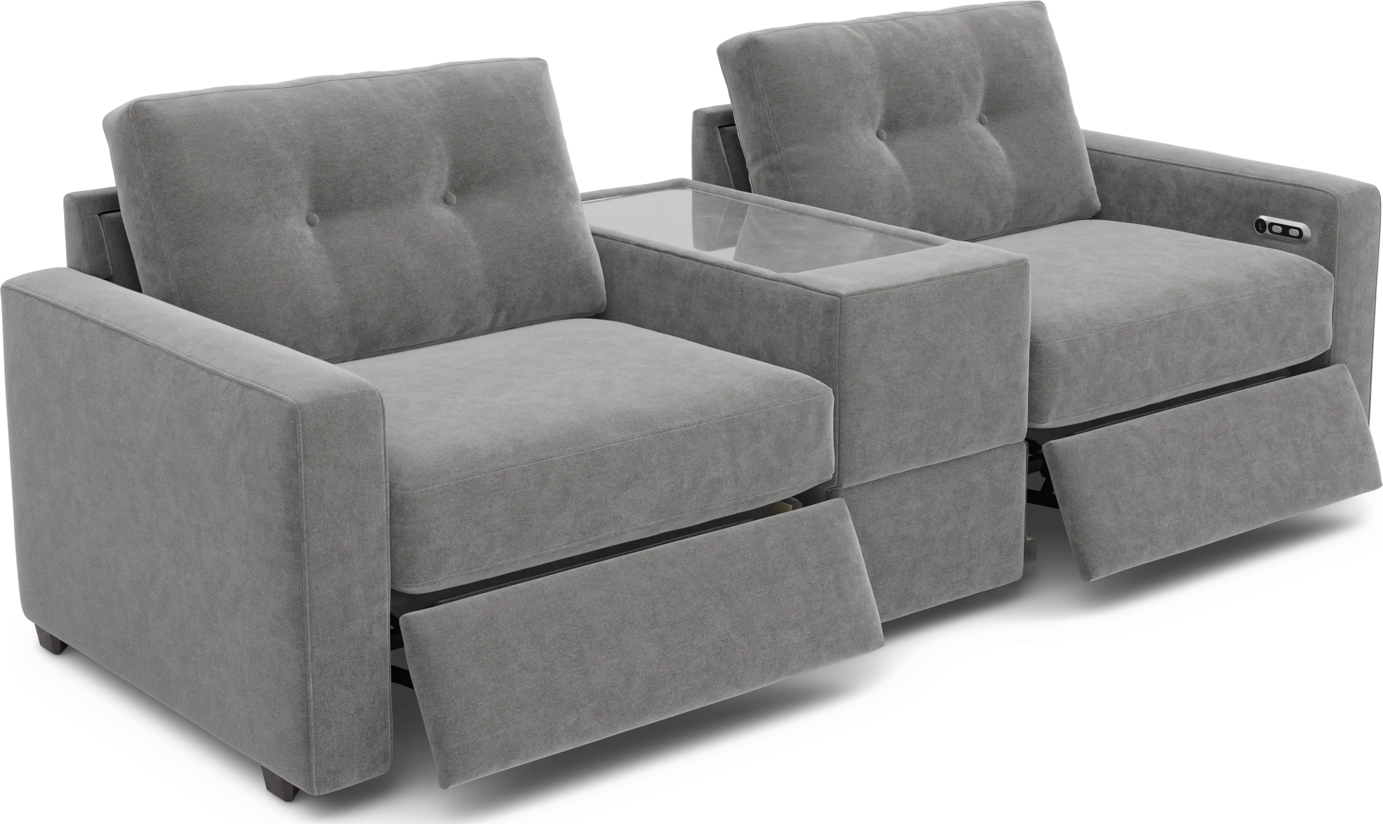 Ash 3 Pc Power Reclining ModularOne - Thumbnail - Image 1
