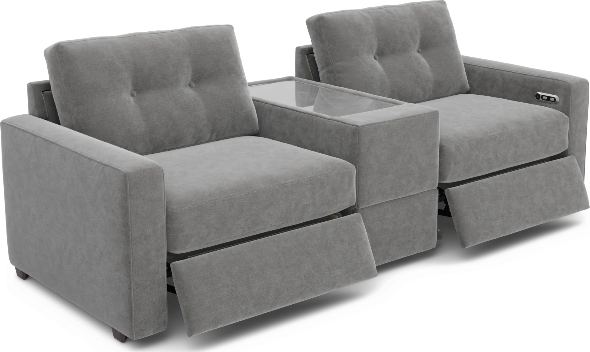 Ash 3 Pc Power Reclining ModularOne - Image 1