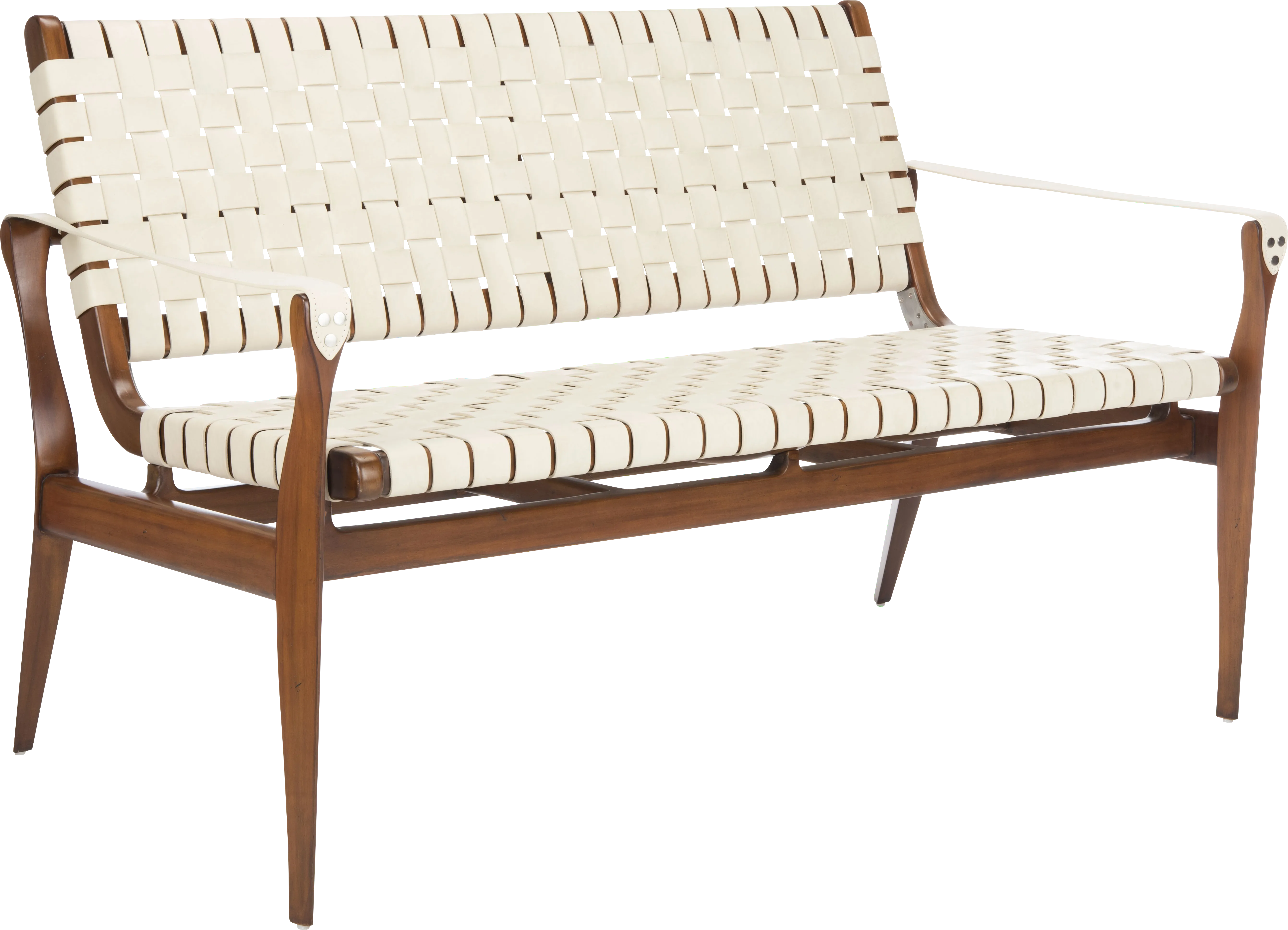 Hammad Cream Loveseat - Thumbnail - Image 1