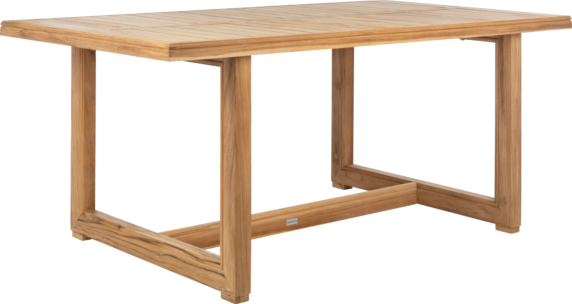 Walsbo Teak Outdoor Dining Table - Image 1