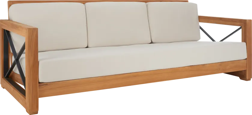 Stetrood Cay Teak Indoor/Outdoor Sofa
