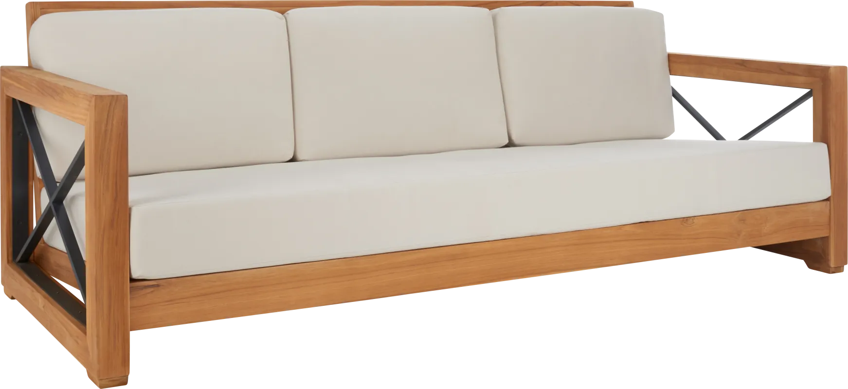 Stetrood Cay Teak Indoor/Outdoor Sofa