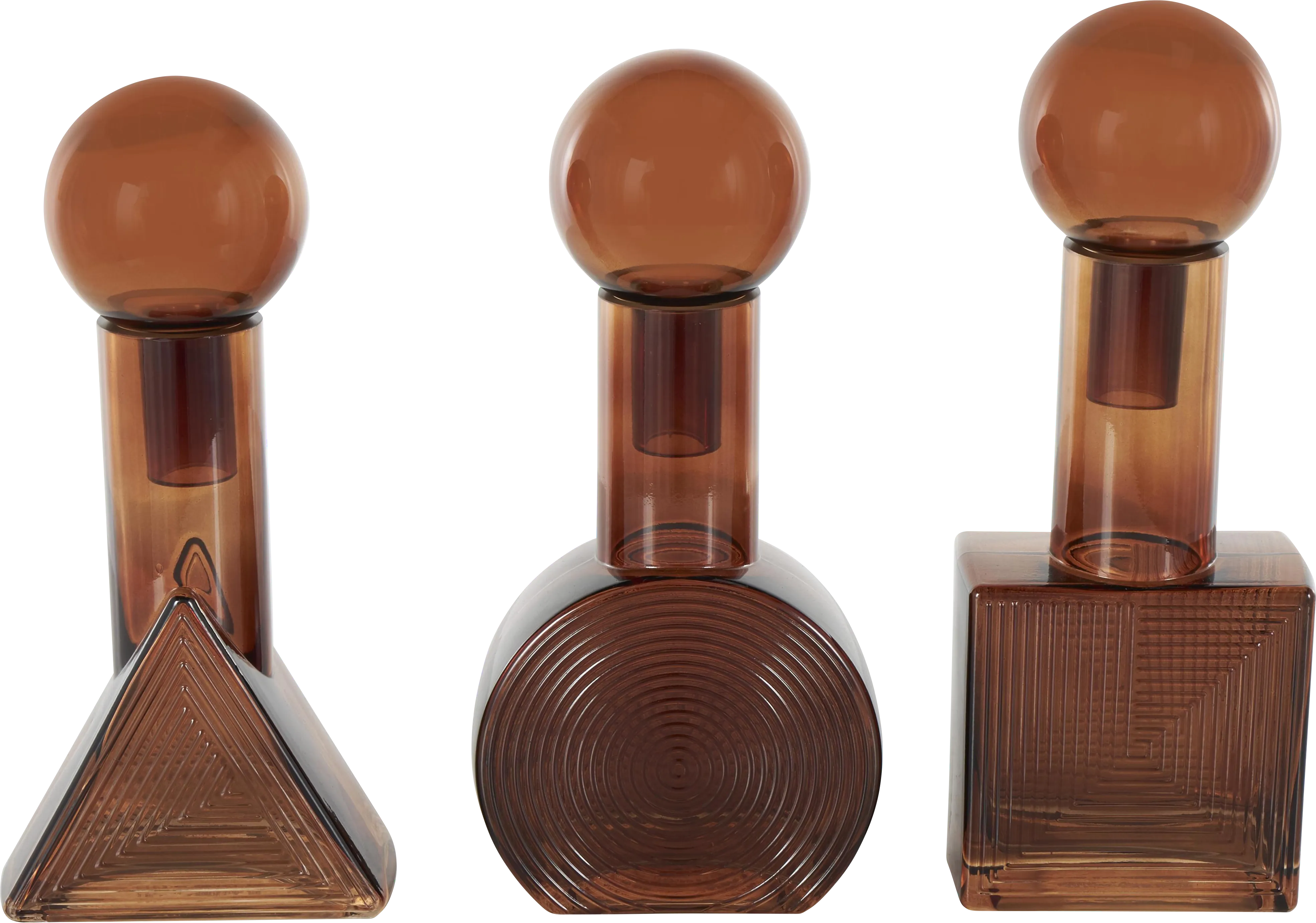Pacula Brown Jar, Set of 3 - Thumbnail - Image 1