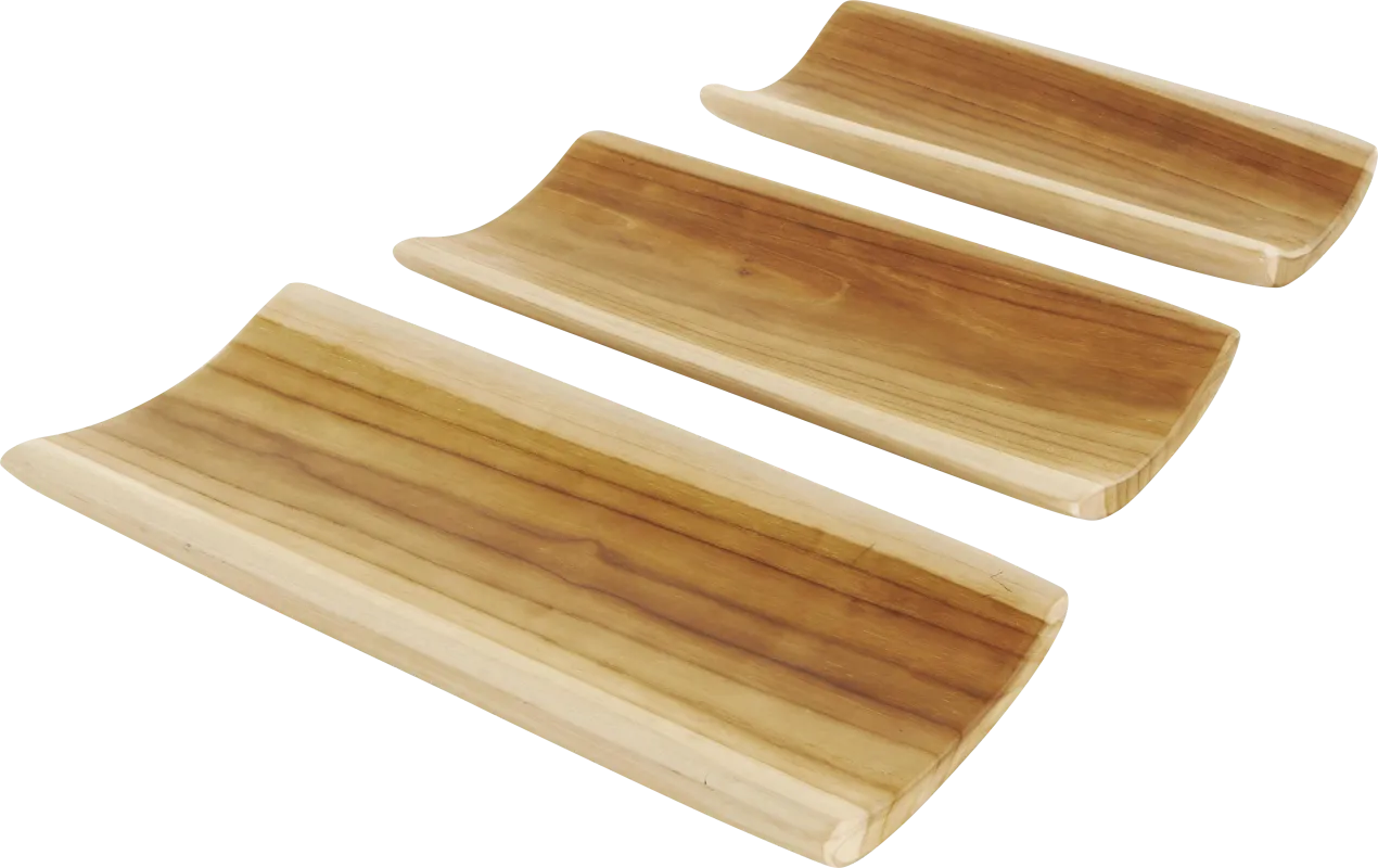 Yaoli Brown Tray, Set of 3