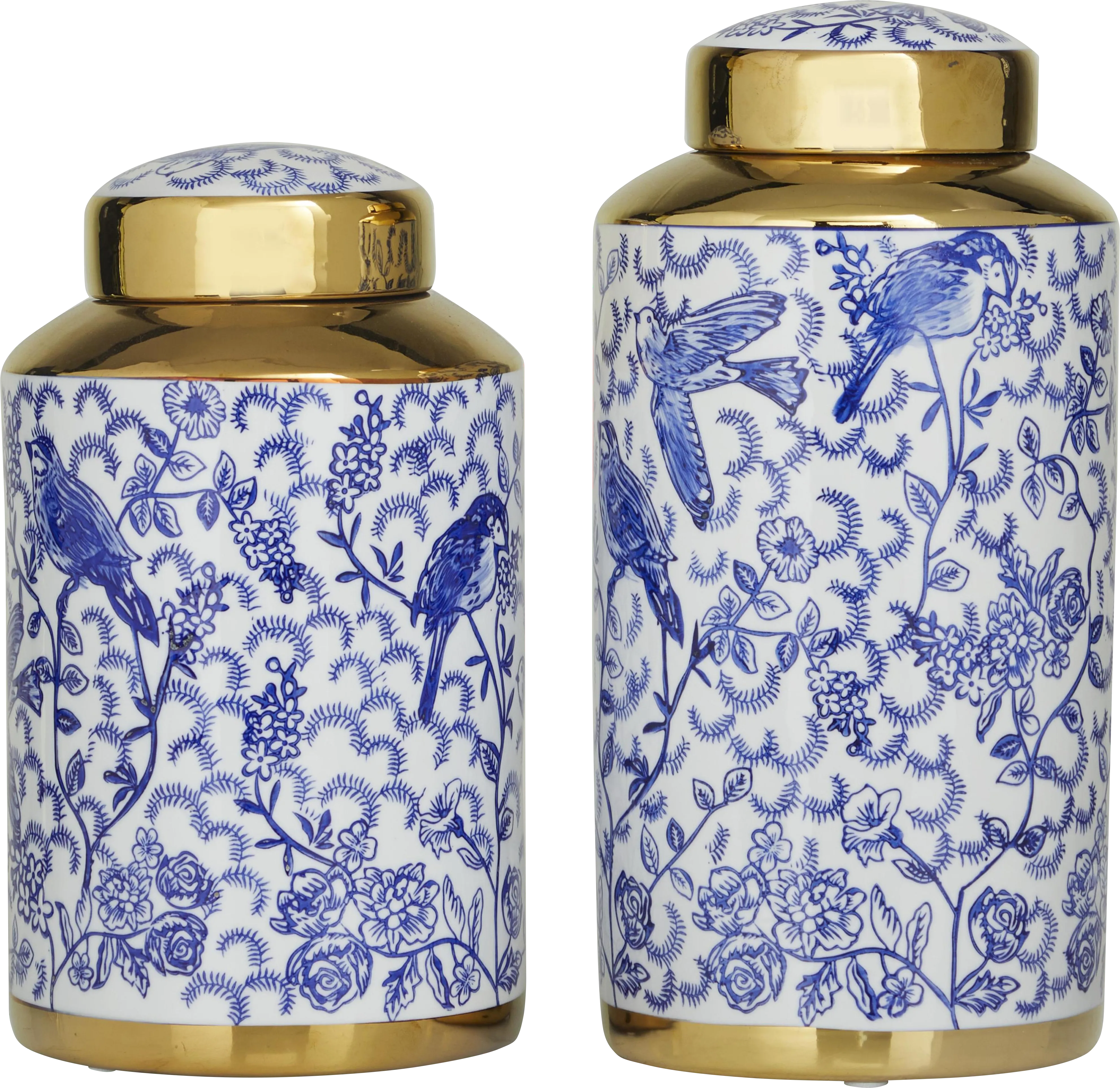 Stalto Blue Jar, Set of 2 - Thumbnail - Image 1