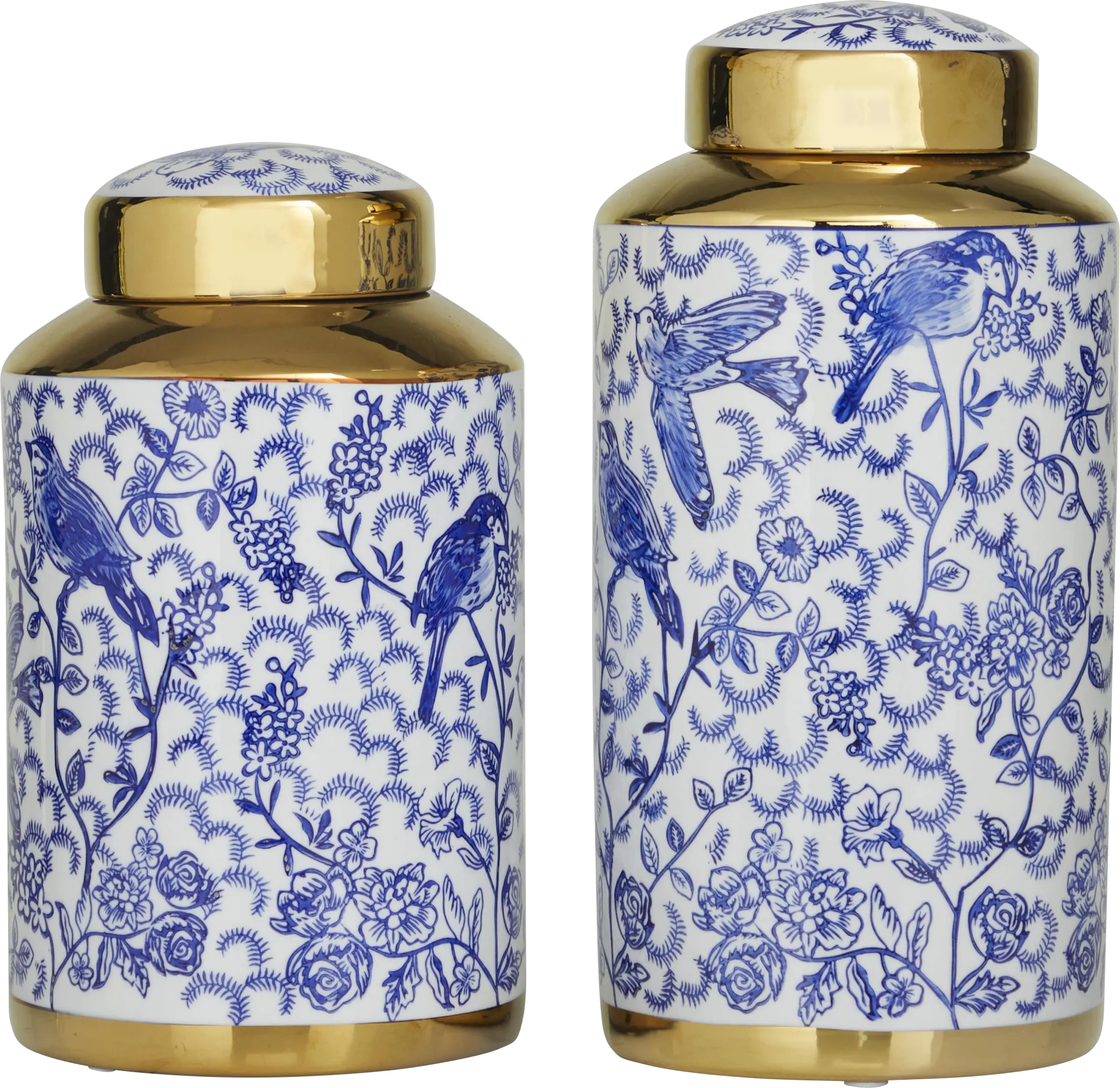 Stalto Blue Jar, Set of 2 - Image 1