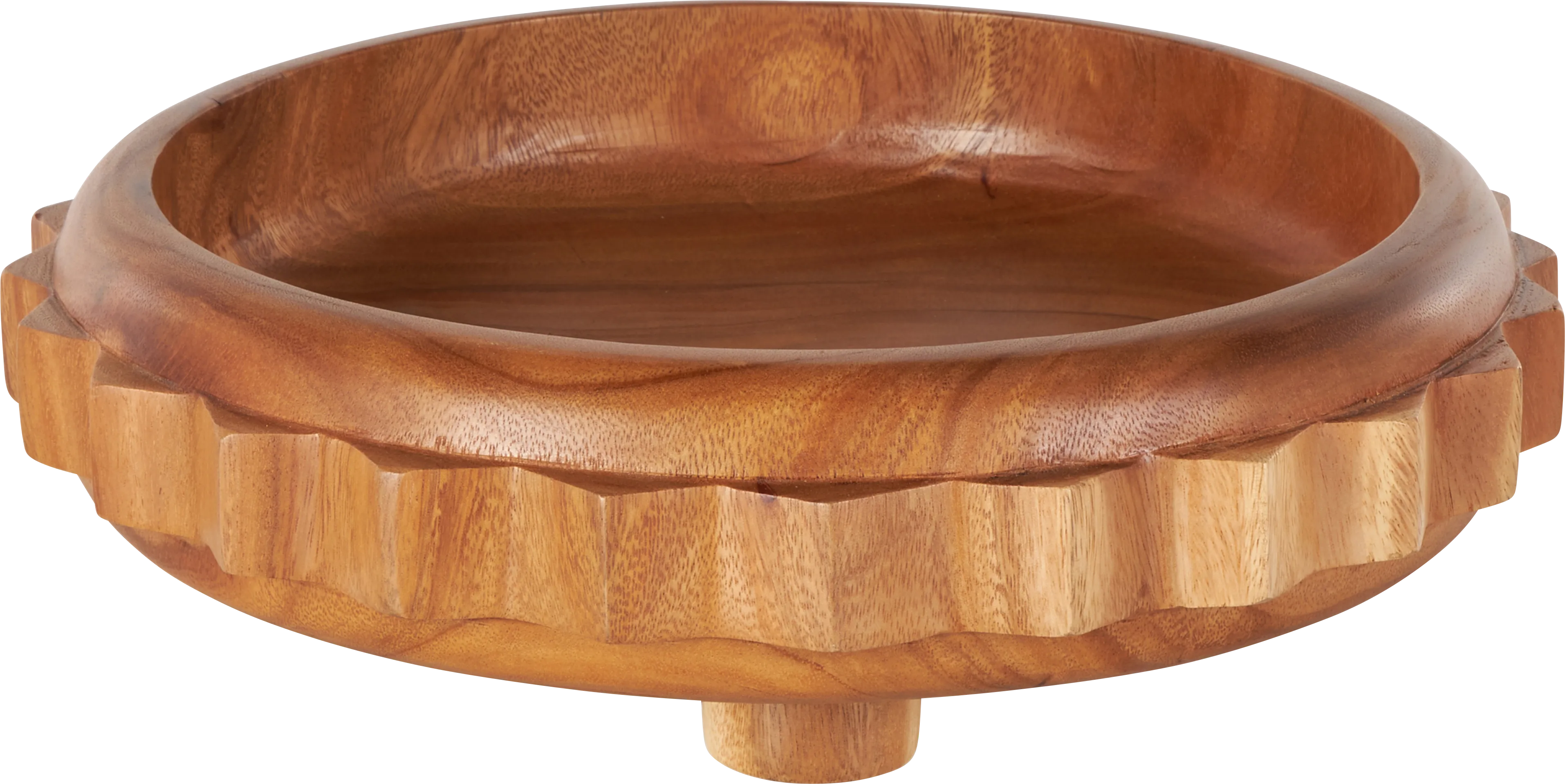 Yezohe Brown Large Bowl - Thumbnail - Image 1