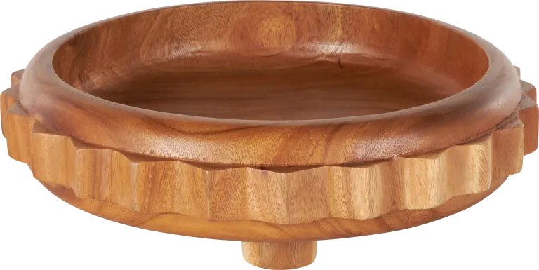 Yezohe Brown Large Bowl