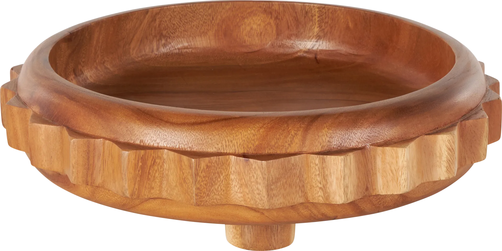 Yezohe Brown Large Bowl - Image 1
