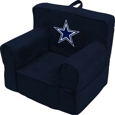 Kids Dallas Cowboys Navy Chair