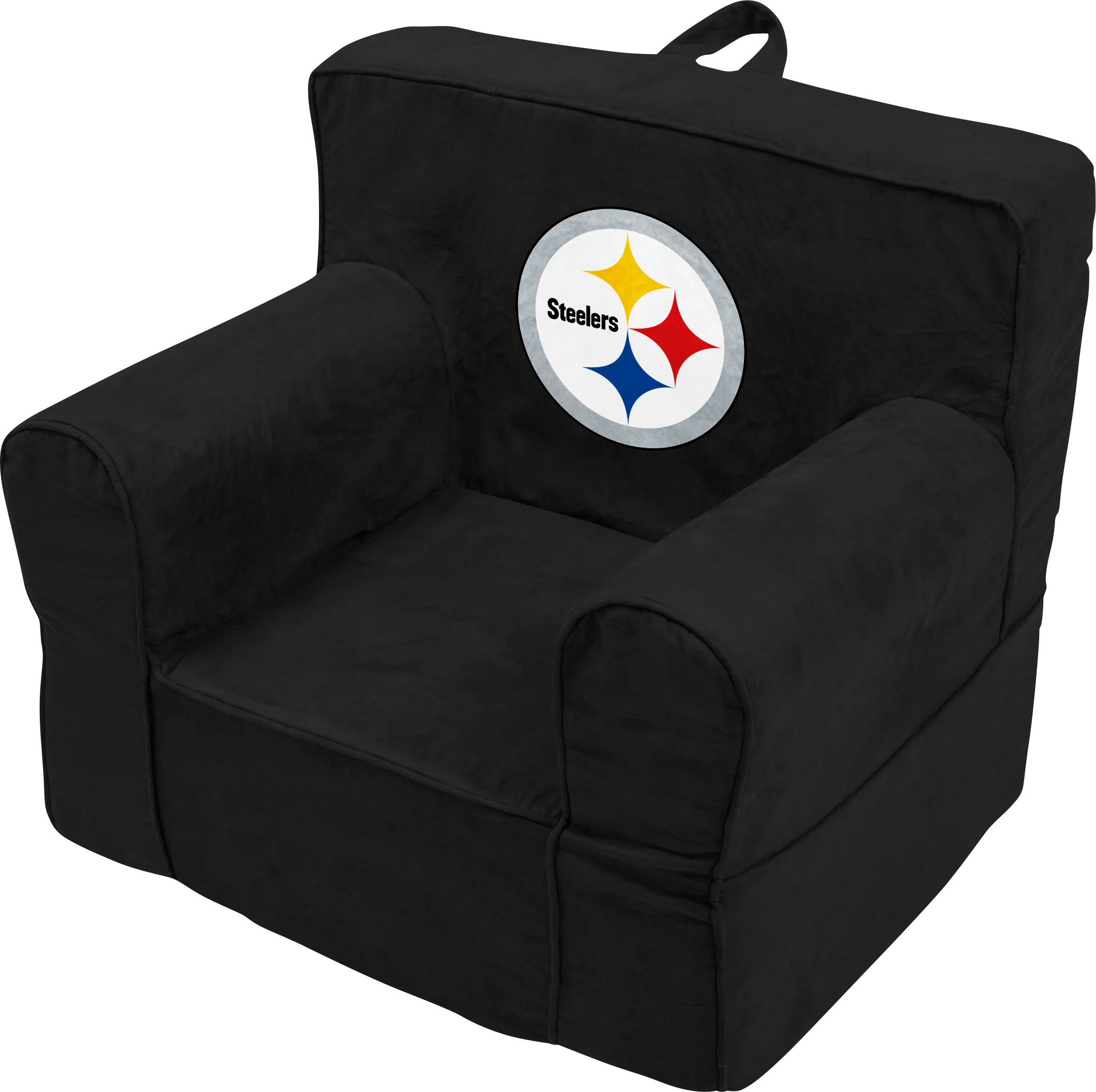Kids Pittsburgh Steelers Black Chair - Thumbnail - Image 1