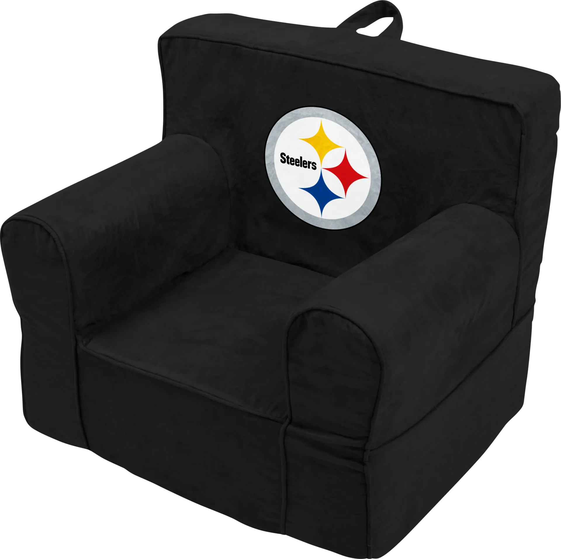 Kids Pittsburgh Steelers Black Chair - Image 1