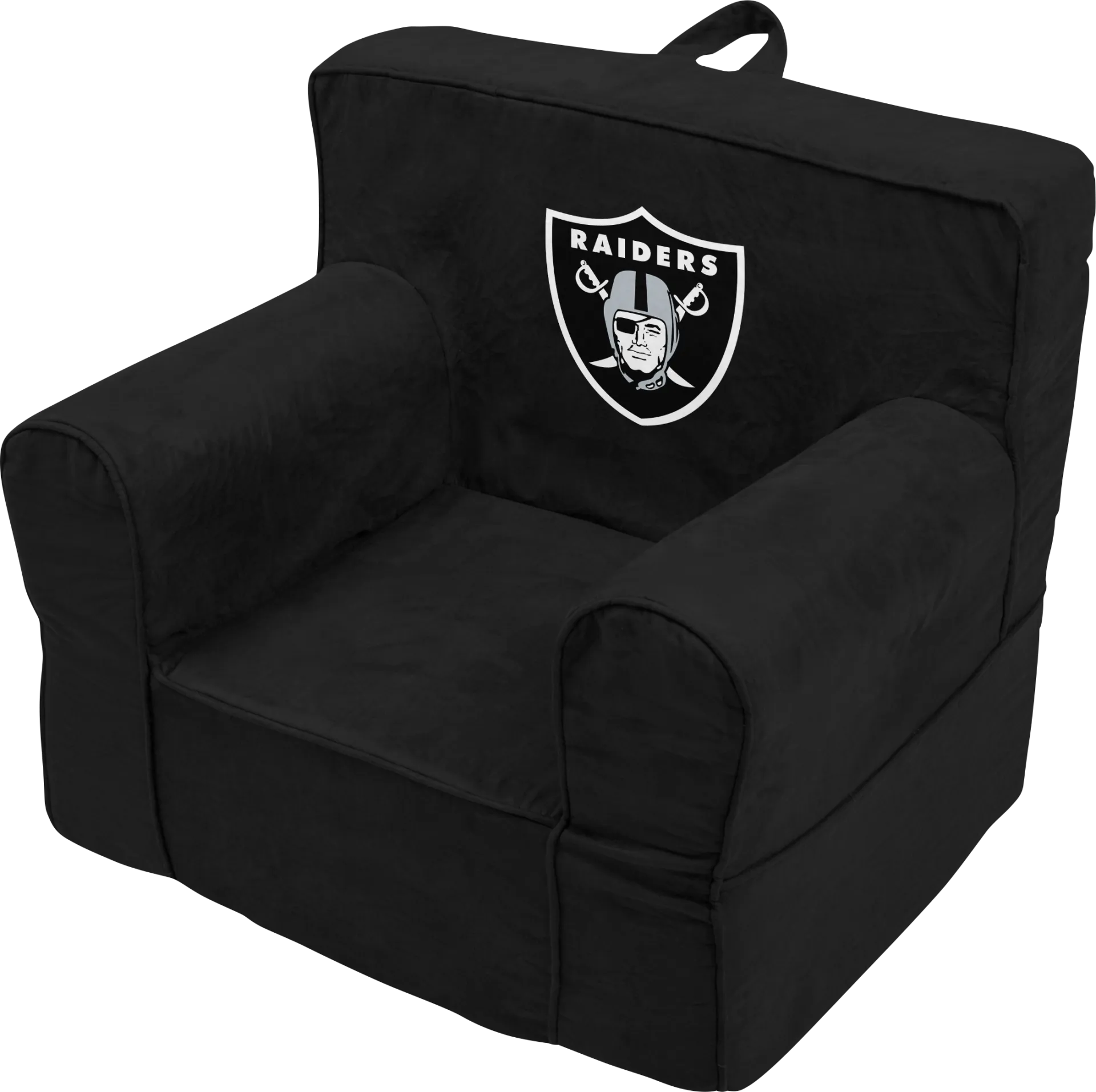 Kids Las Vegas Raiders Black Chair - Image 1