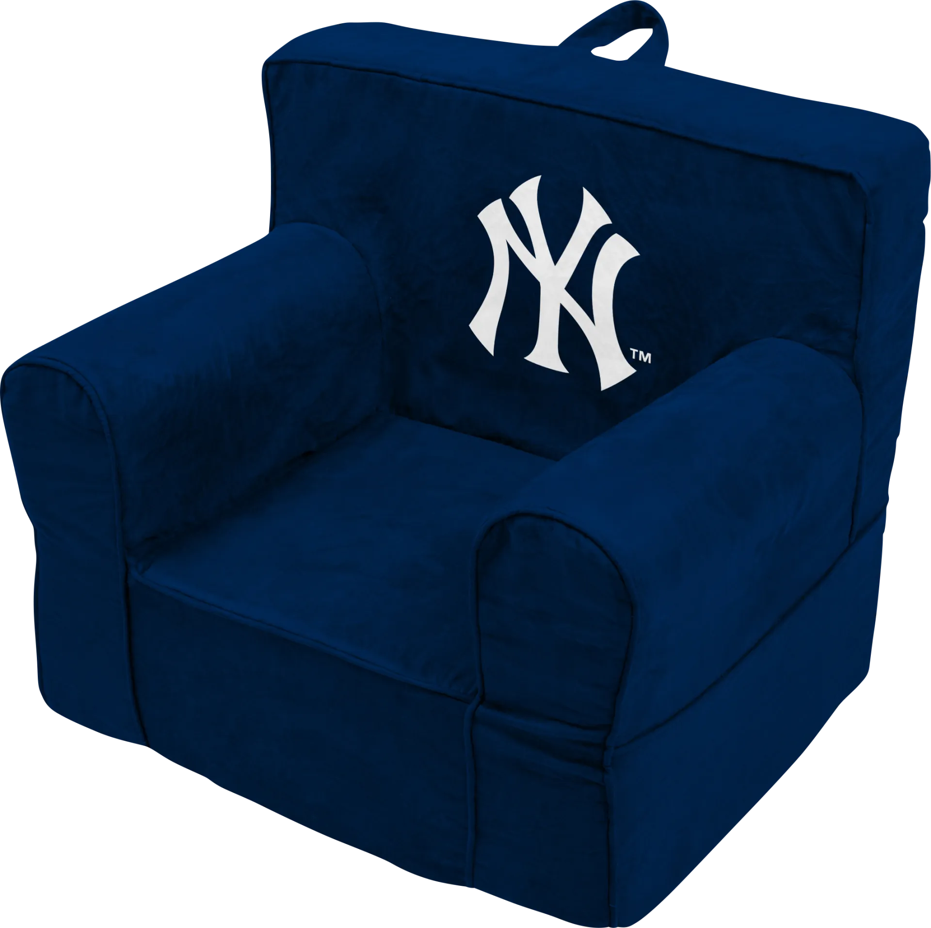 Kids New York Yankees Navy Chair - Image 1