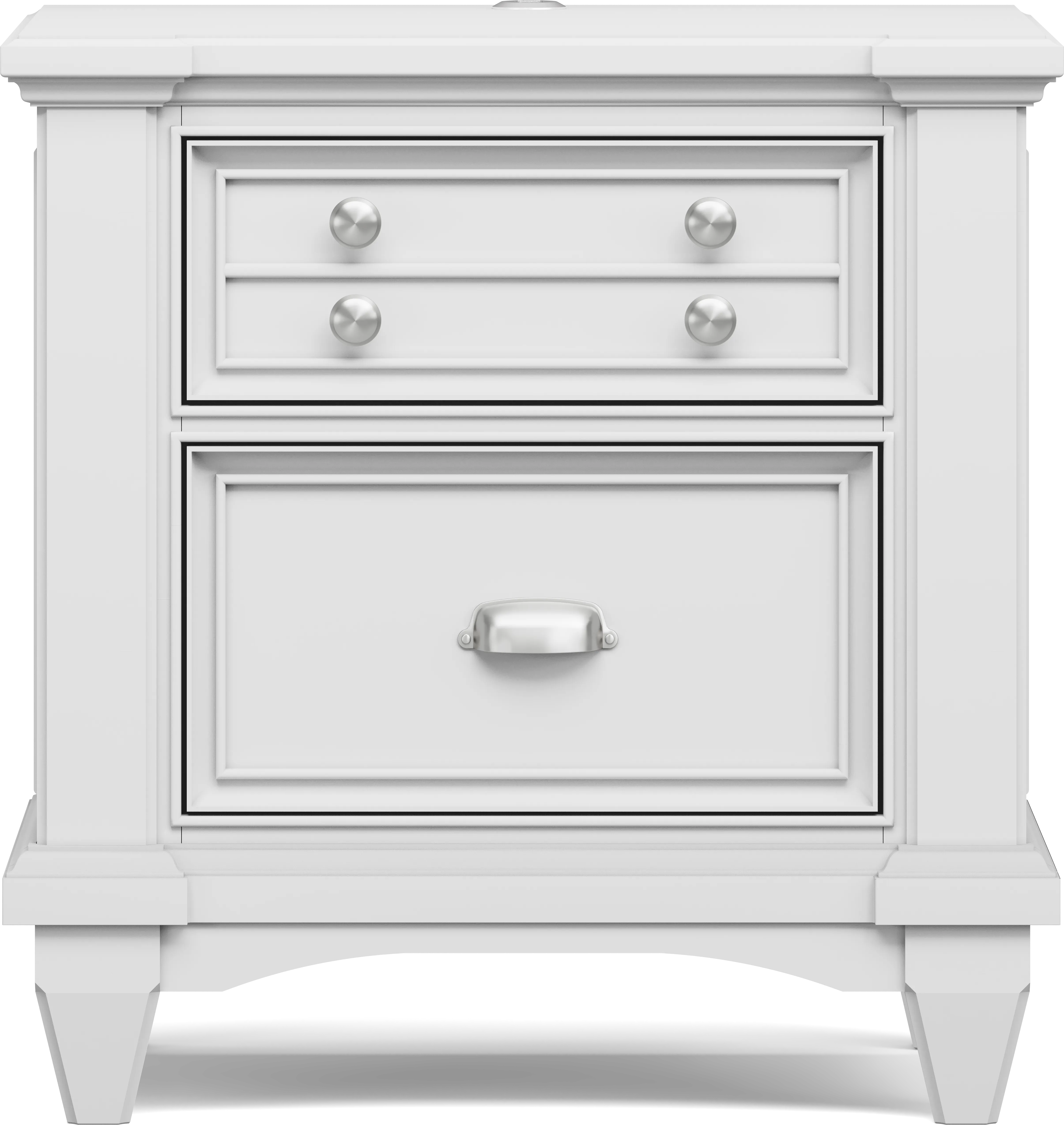 Kids Hilton Head White Nightstand - Thumbnail - Image 1