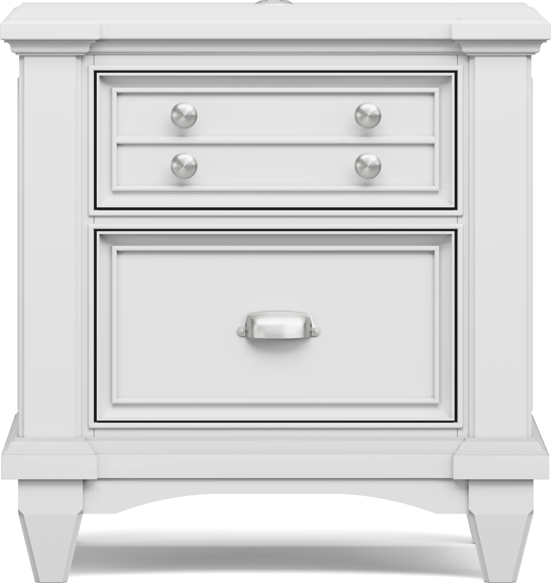 Hilton Head Kids White Nightstand