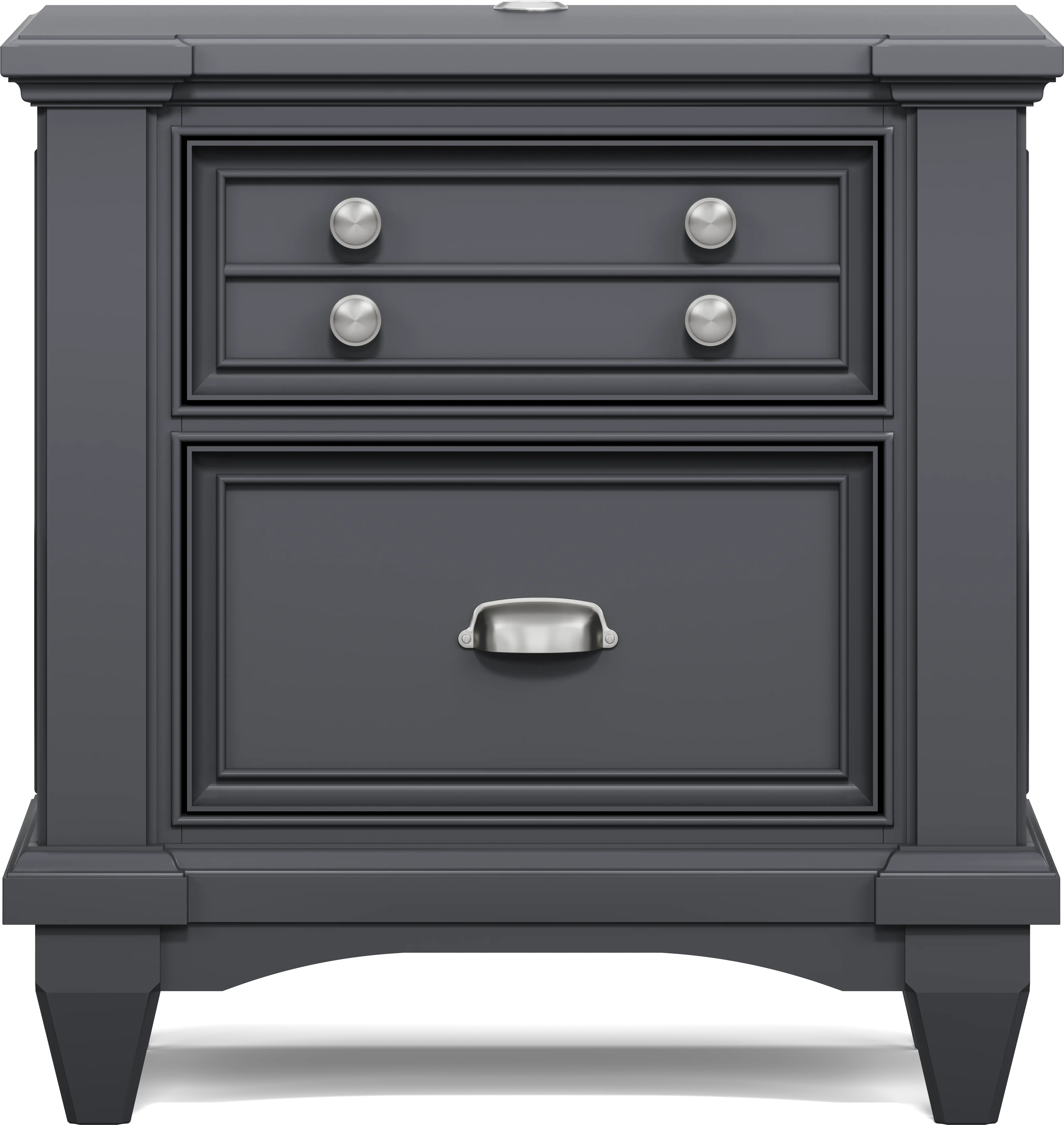 Kids Hilton Head Graphite Nightstand - Thumbnail - Image 1