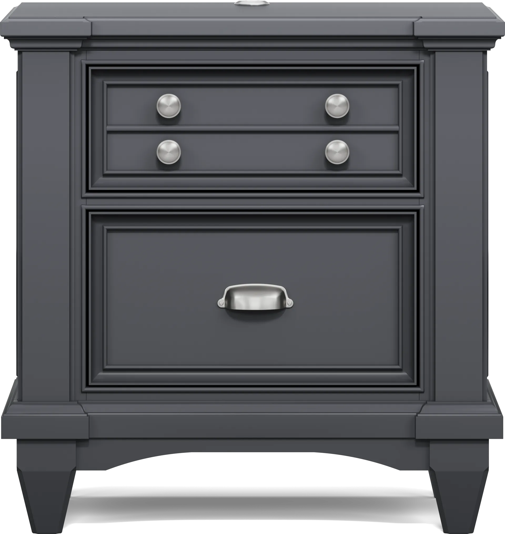 Hilton Head Kids Graphite Nightstand - Image 1