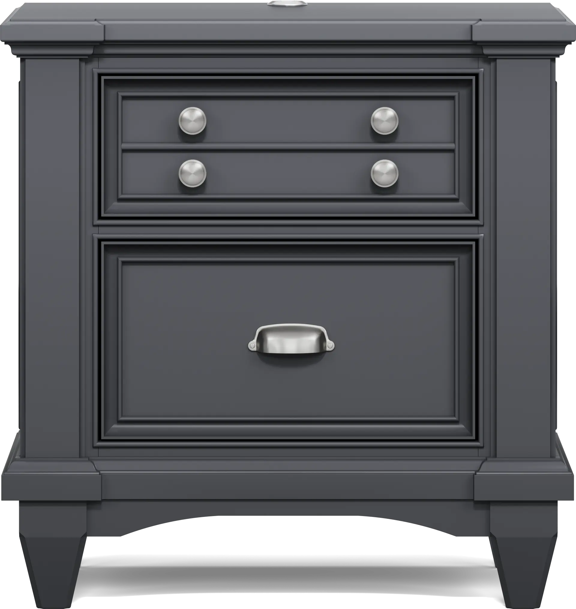 Hilton Head Kids Graphite Nightstand