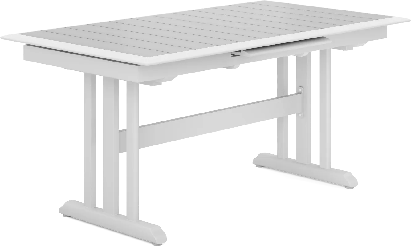 Kellen White Outdoor Dining Extension Table