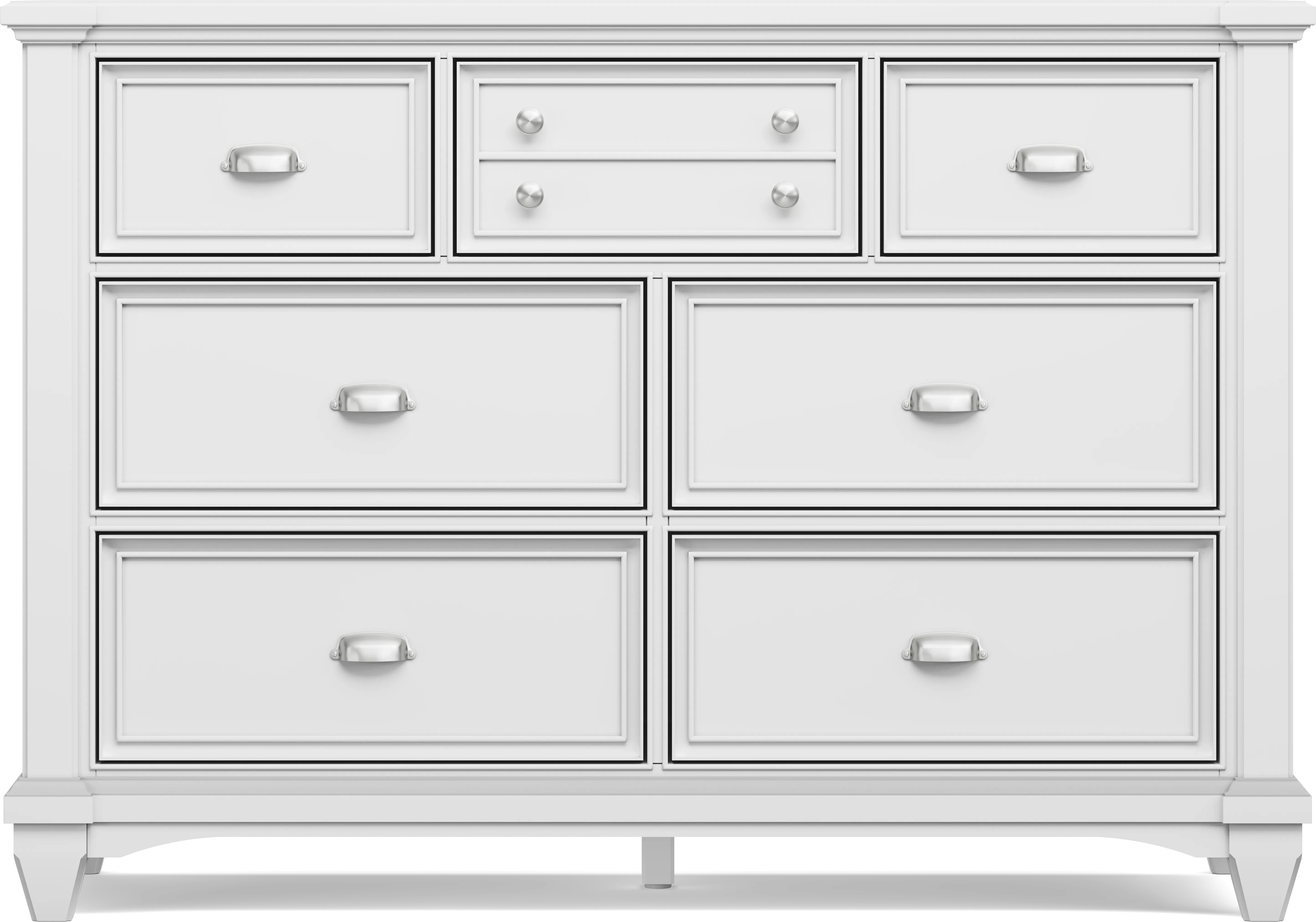 Kids Hilton Head White Dresser - Thumbnail - Image 1