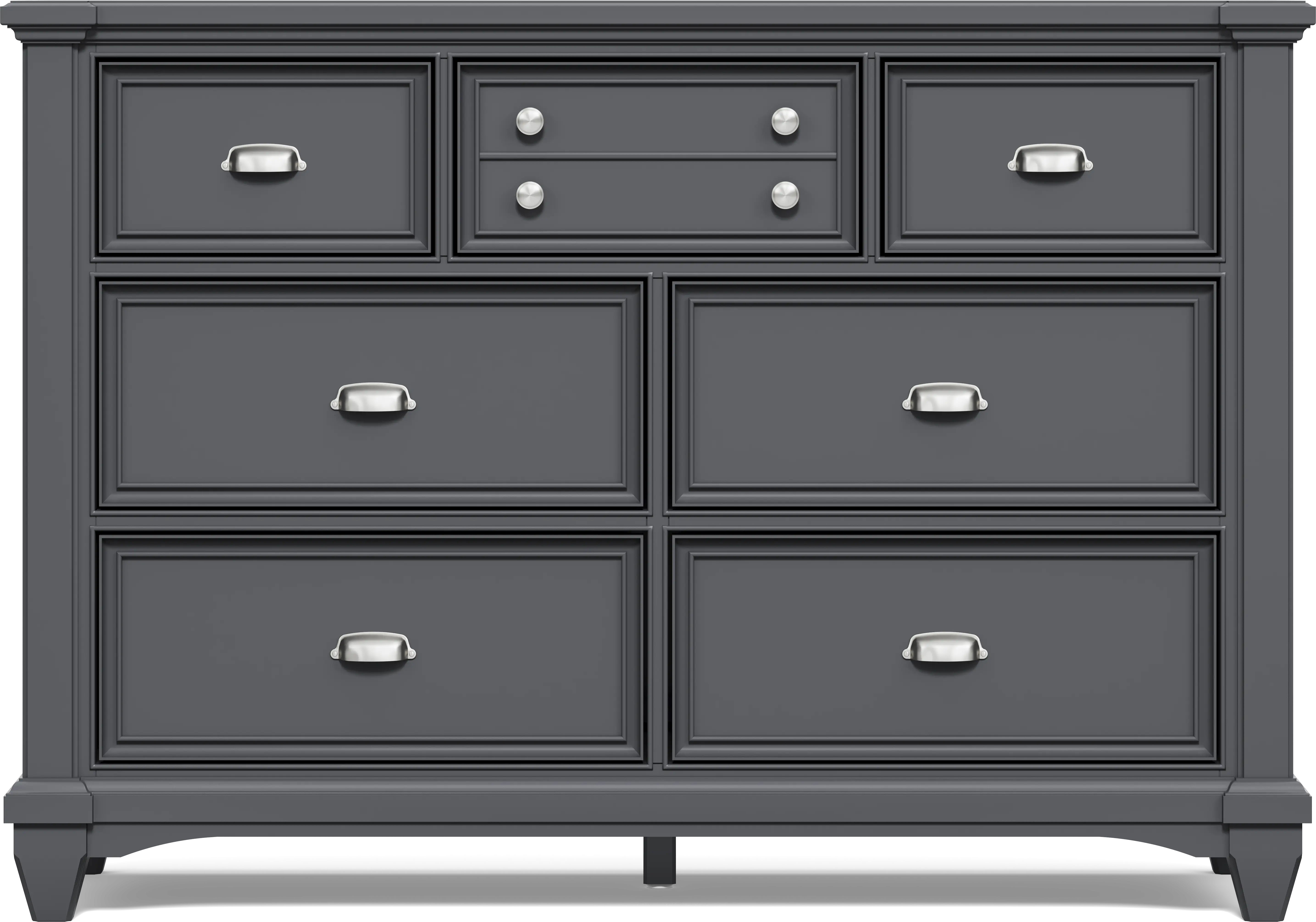 Kids Hilton Head Graphite 5 Pc Twin Bookcase Bedroom - Thumbnail - Image 4