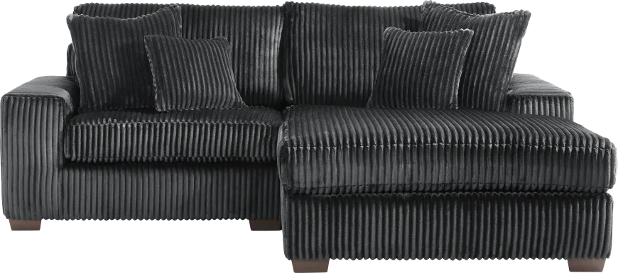 Lexford Park Black 2 Pc Sectional