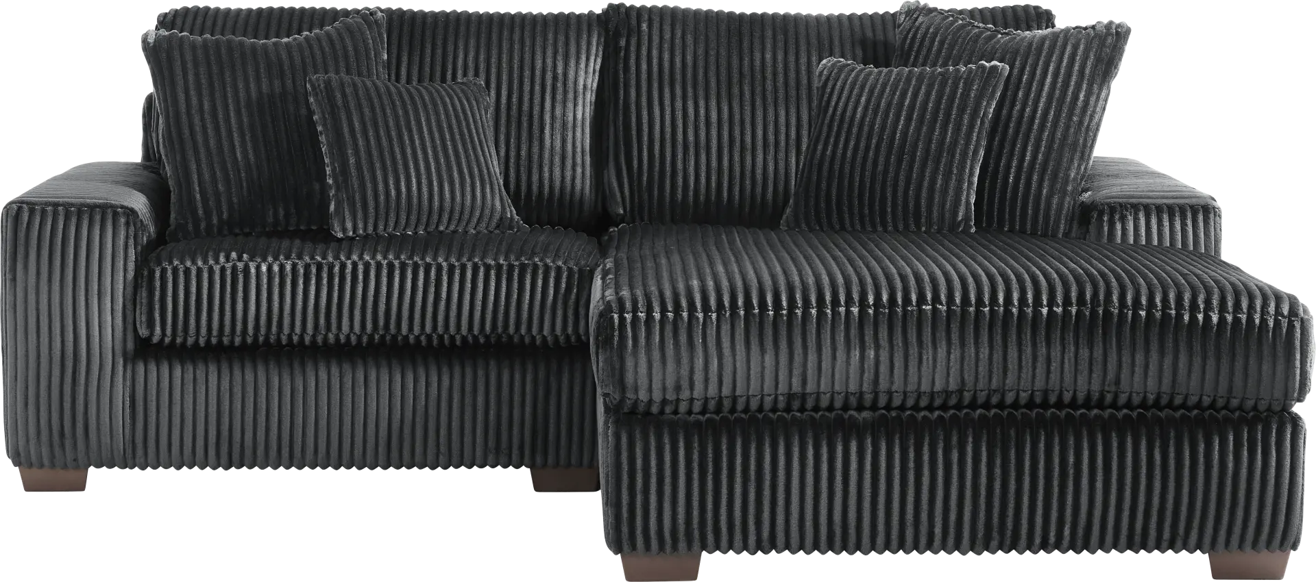 Lexford Park Black 2 Pc Sectional