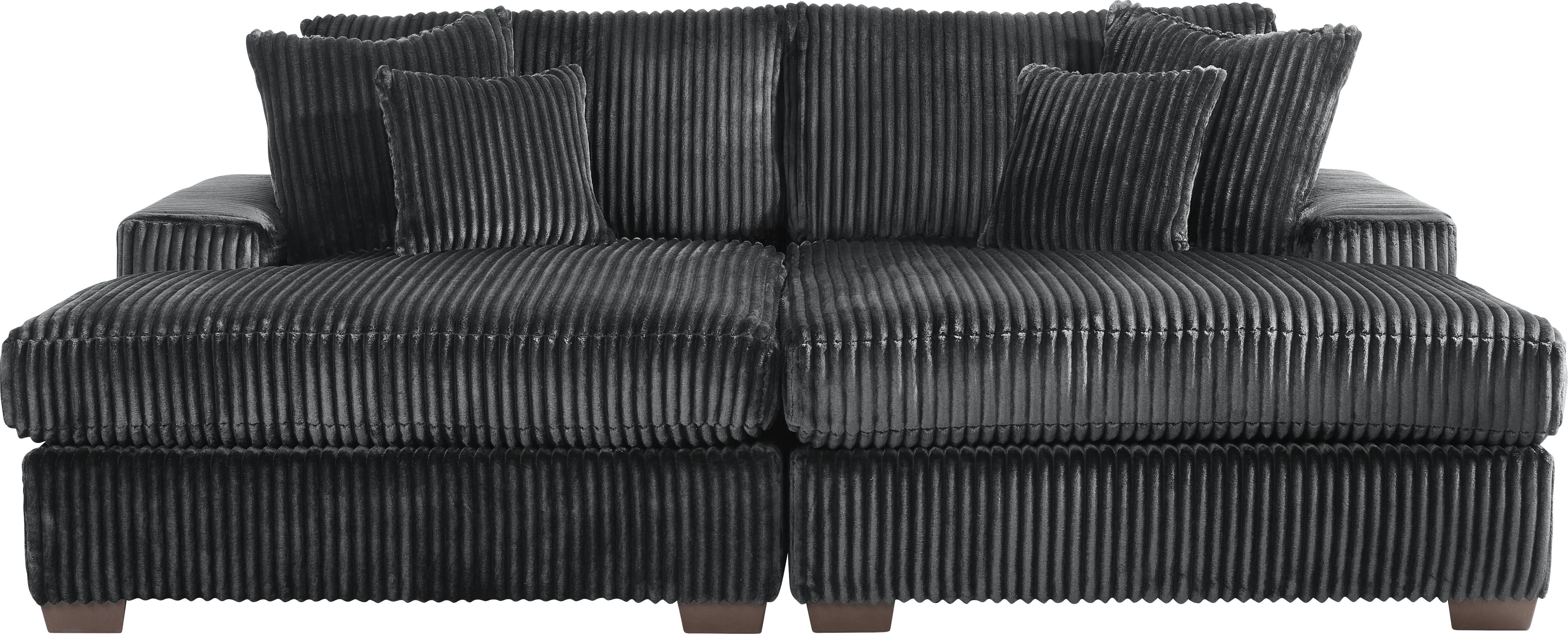 Lexford Park Black 2 Pc Sectional - Thumbnail - Image 1